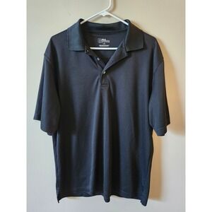 PGA Tour Golf Polo Men's  Size Large Black